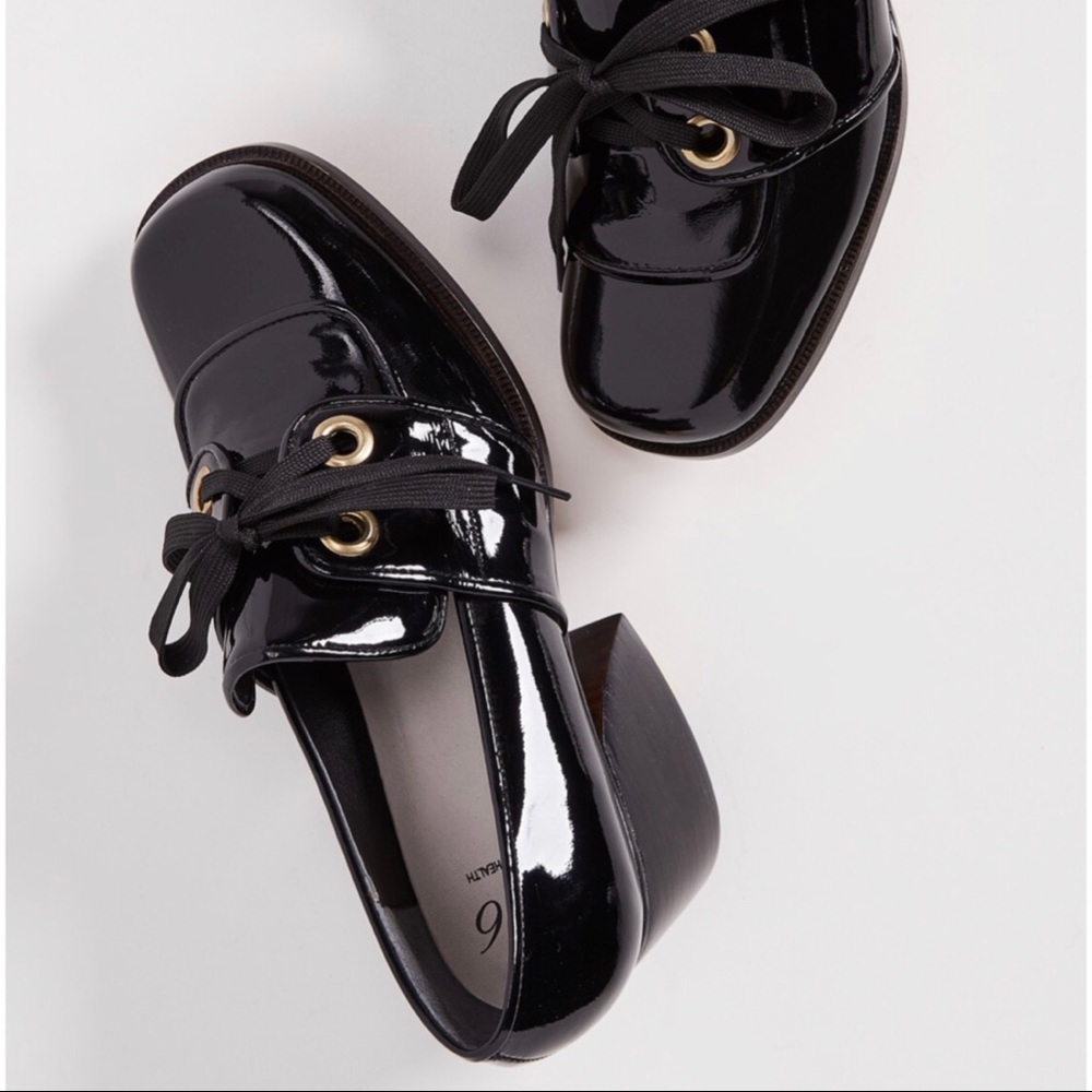 No. 6 Milo Lace Up Oxfords in Black 🖤